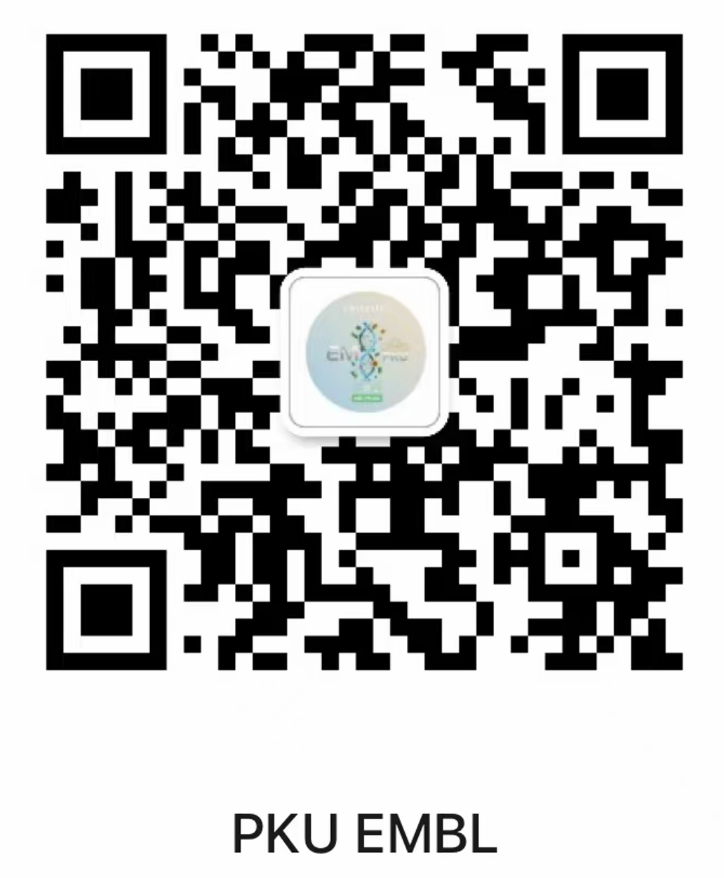 PKU EMBL WeChat official account QR code